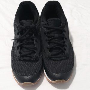 Fila Highland 1CM00422-052 Mens Black Canvas Low Top Life Styel Sneakers Sz 10.5